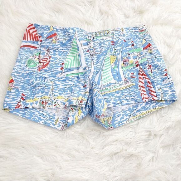 Lilly Pulitzer Liza Get Nauti Nautical Shorts - Picture 2 of 6